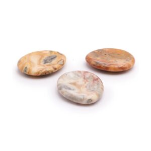 Galets Anti-Stress Agate Crazy Lace "Énergie ☀️ Vitalité"