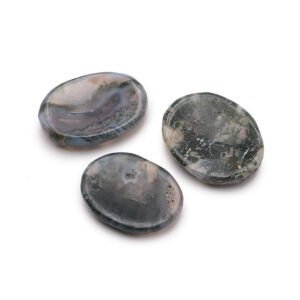 Galets Anti-Stress Agate Mousse "Guérison 🌿"