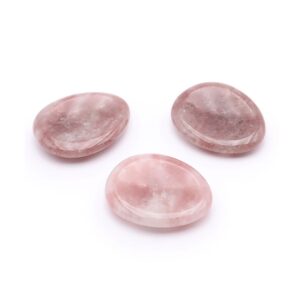 Galets Anti-Stress Quartz Hématoïde "Force Mentale 😎"