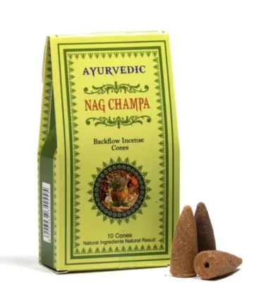 Cônes d'encens à refoulement Ayurvédique - Nag Champa