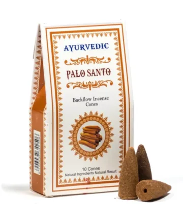 Cônes d'encens à refoulement Ayurvédique - Palo Santo