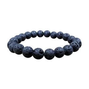 Bracelet Pierre de Lave - A «Courage»