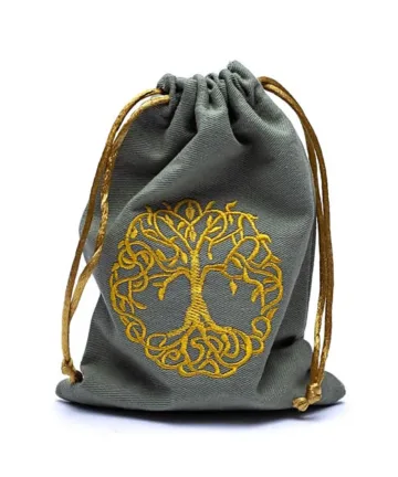 Pochette en coton "Arbre de Vie"