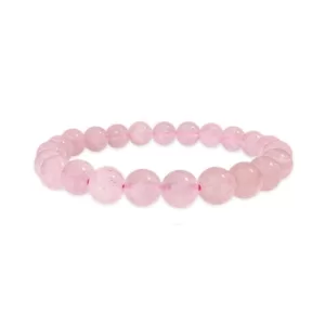 Plongez dans la douceur enveloppante du bracelet Quartz Rose « Amour », une pierre qui incarne l'essence de l'amour et du réconfort. Connu pour ses vertus apaisantes, le quartz rose est votre allié dans la guérison des blessures affectives et le renforcement de l'amour-propre.