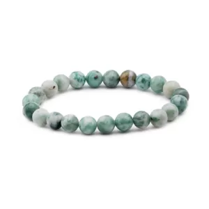 Bracelet Serpentine - AB «Méditation & Protection»