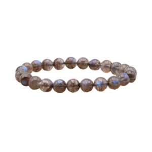 Bracelet Labradorite bleue - AA+ «Gardien de Lumière»
