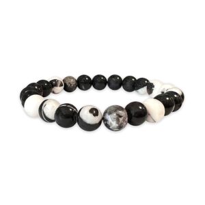 Bracelet Jaspe Zèbre - AB «Résonance Primordiale»