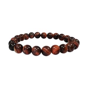 Bracelet Oeil de Taureau - AA «Éclat du Guerrier»