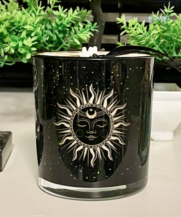 Bougie Surprise Lune & Soleil « Musc Divin » 💫