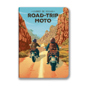 Carnet de Voyage Road-Trip Moto - Format A6