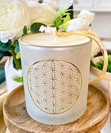 Bougie Surprise Cycle Éternel "Vanille" 🌿