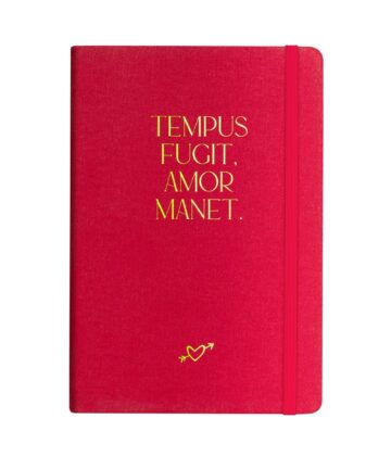 Carnet "Le Temps s’enfuit, l’Amour demeure"