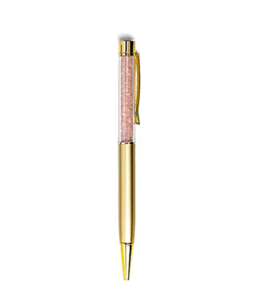 Stylo Quartz Rose « Amour »
