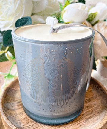 Bougie Surprise Ange Gardien « Brume d’Océan » 🌊