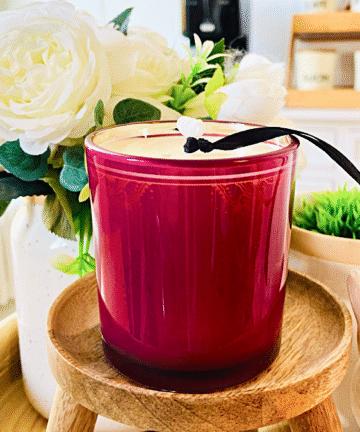 Bougie Surprise Mandala « Fleur d’Oranger » 🌸