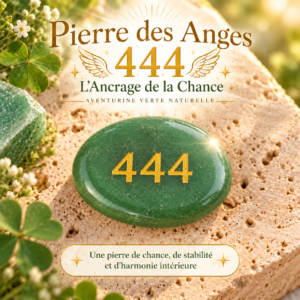 Pierre des Anges 444 🍀 - L'Ancrage de la Chance